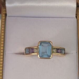 Topaz 14k ring